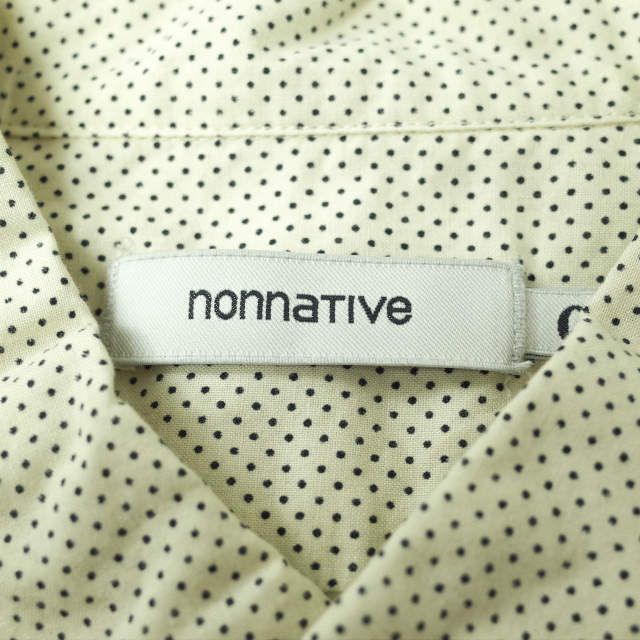 nonnative ノンネイティブ 日本製 LABORER SHIRT - COTTON BROAD MINI