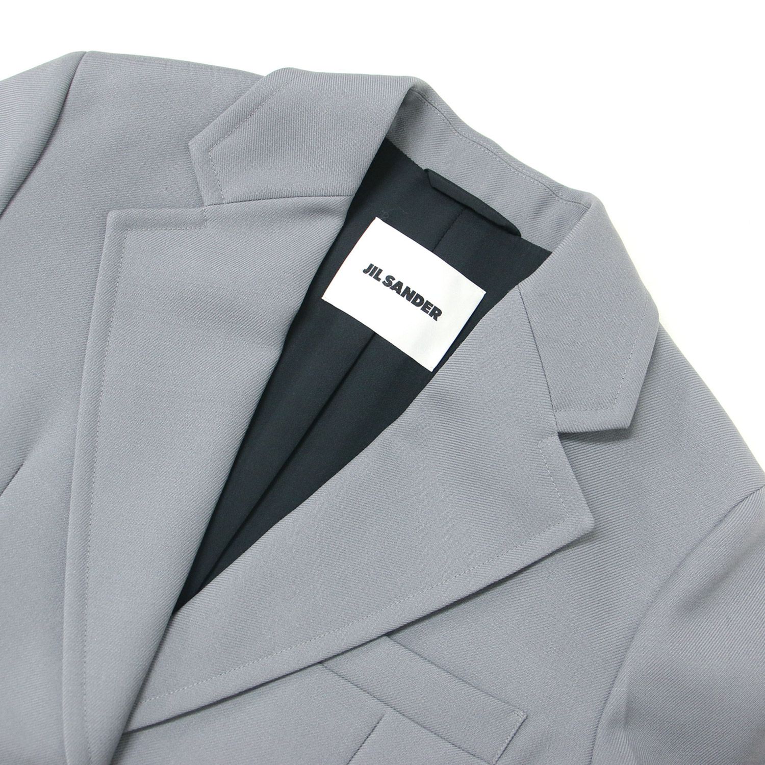 JIL SANDER グレー テーラードジャケット JIL SANDER（ジルサンダー）テーラードジャケット グレー サイズ