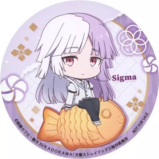フョードル 文豪ストレイドッグス GIGO たい焼き アクスタ コースター GiGOのたい焼き・ノベルティ付きドリンク「文豪ストレイドッグス