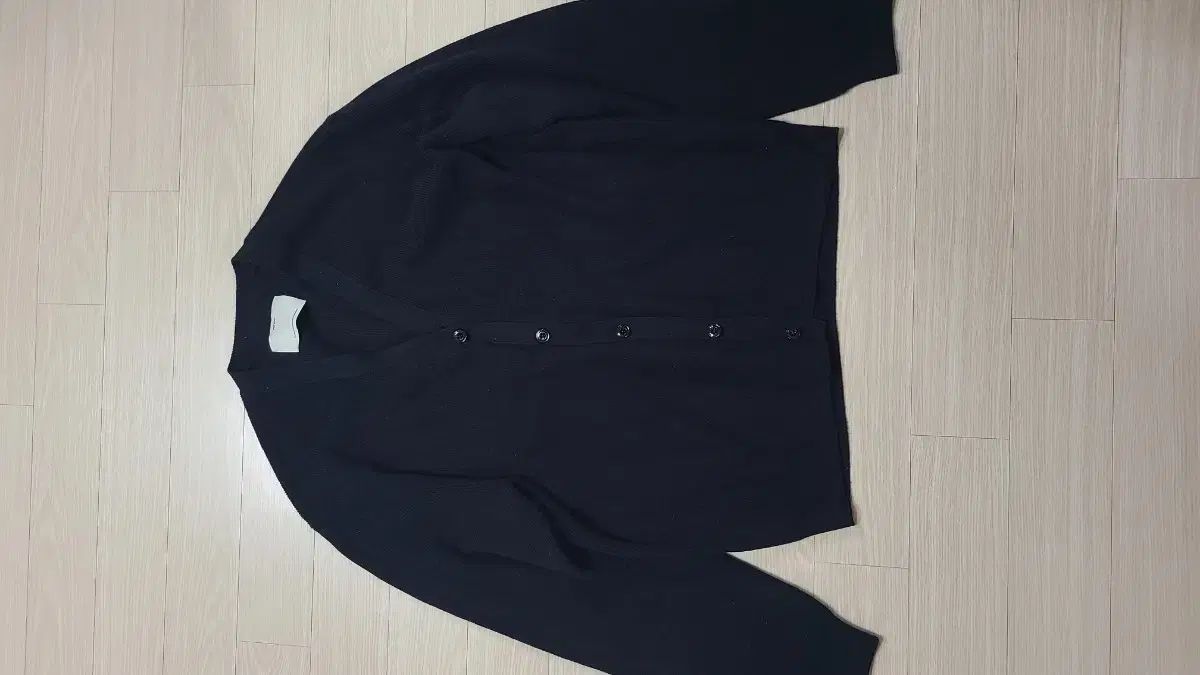 ポッタリー カーディガン 2サイズ ブラック