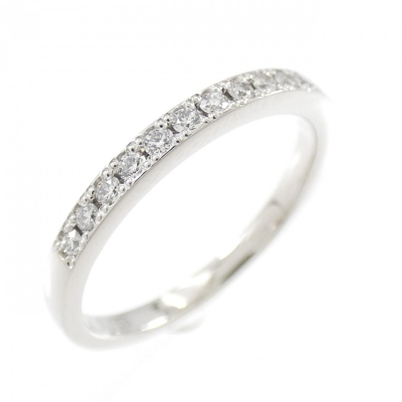 PT950 ハーフエタニティ ダイヤモンド リング 0.153CT - メルカリ 