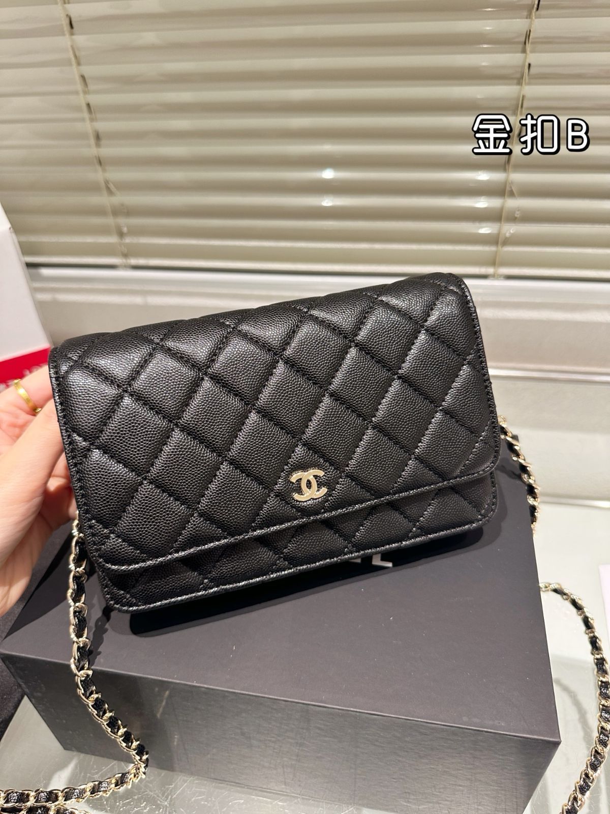 今日特価】Chanel Woc 19 Wallet on Chain チャネル 19