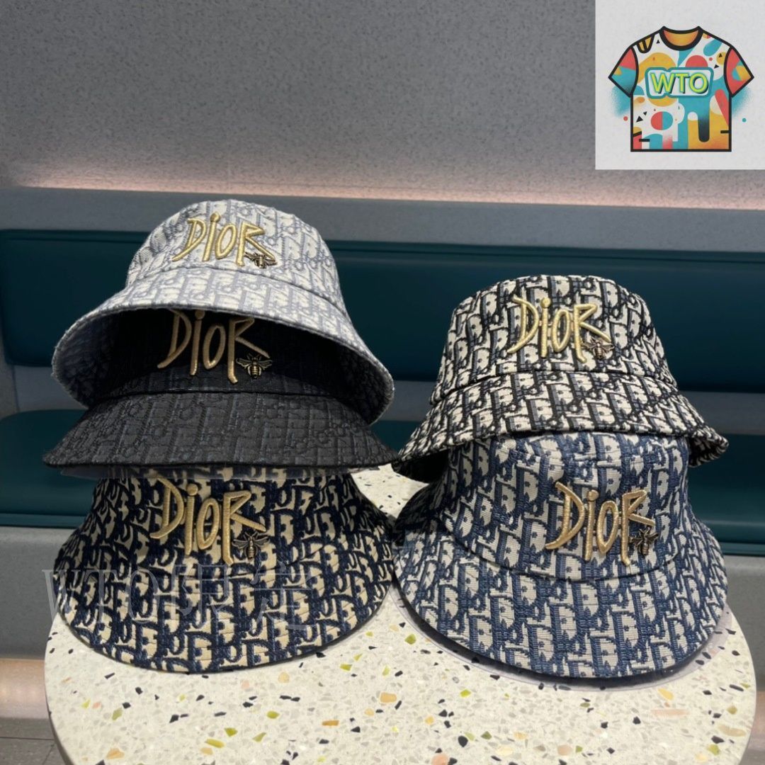Dior☆VIP☆テディD リバーシブル フィッシャーマンハット Dior（ディオール）公式コレクションのニットフィッシャーマン