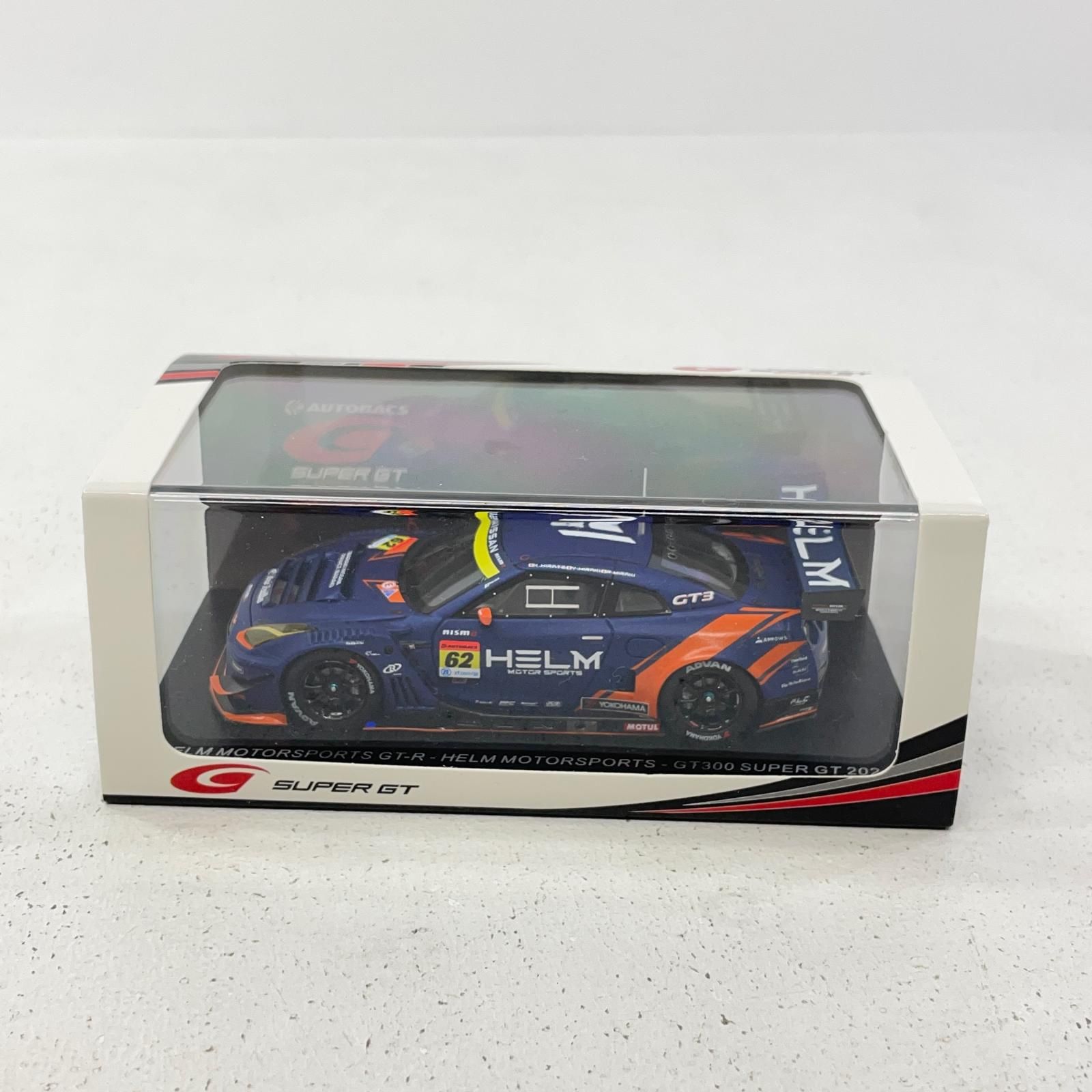 尾張小牧店】 中古 Spark 1/43 HELM MOTORSPORTS GT-R No.62