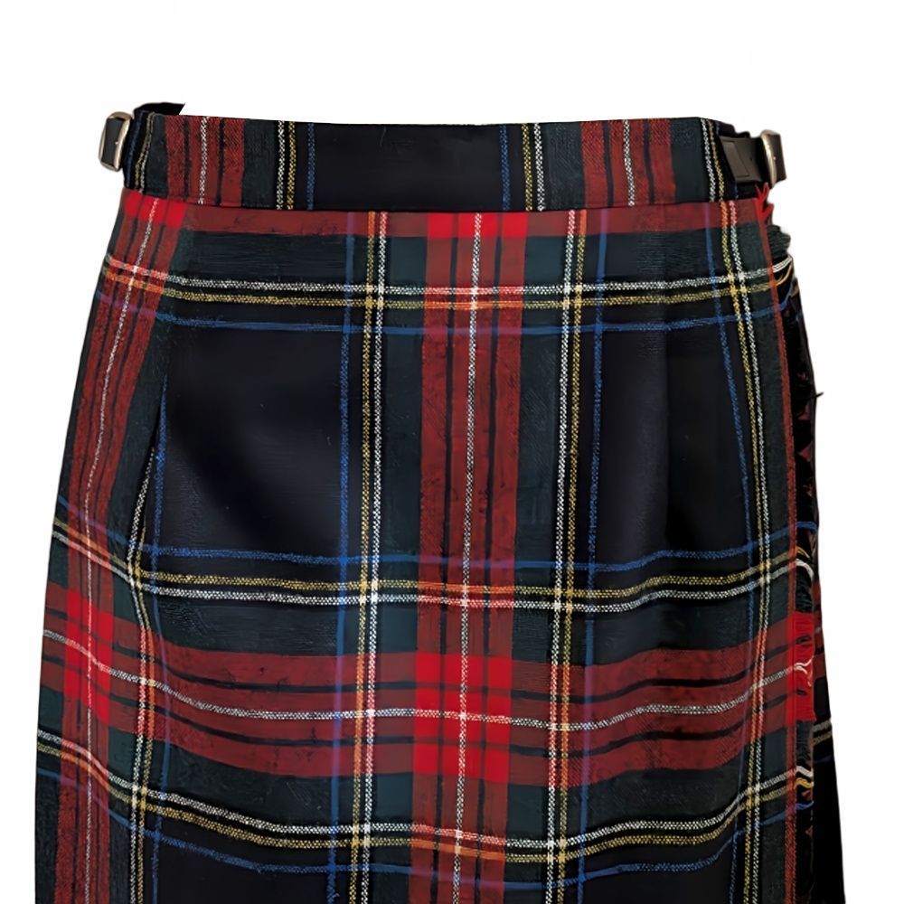 オニールオブダブリン Oneil of Dublin イージーロングキルトラップスカート ミックスウール 5083 BSWP サイズ 10