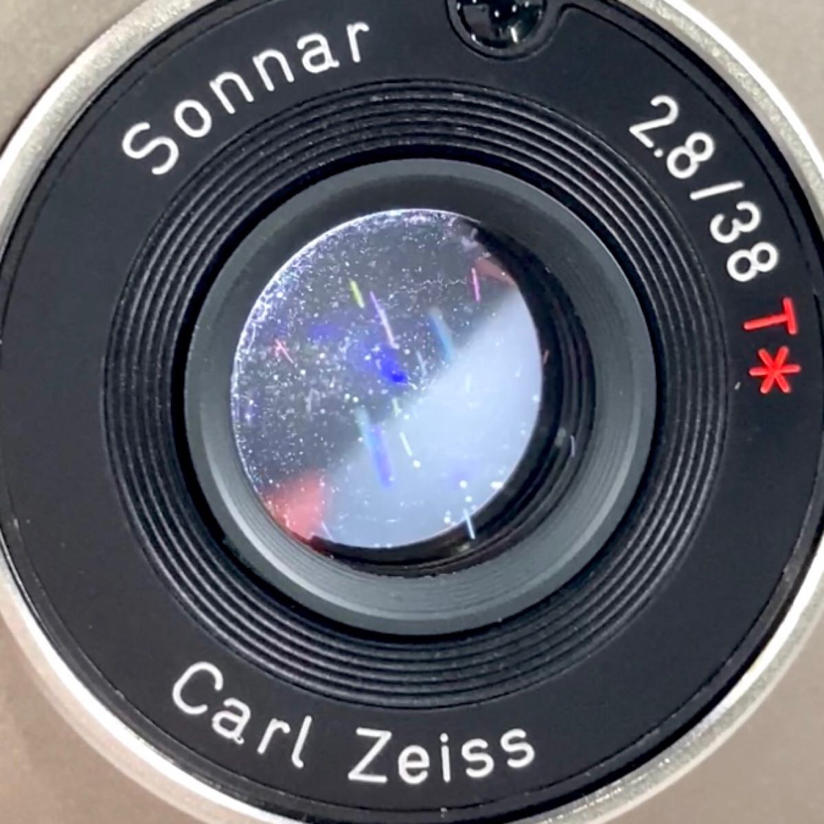 コンタックス CONTAX T2 チタンシルバー フィルム コンパクトカメラ