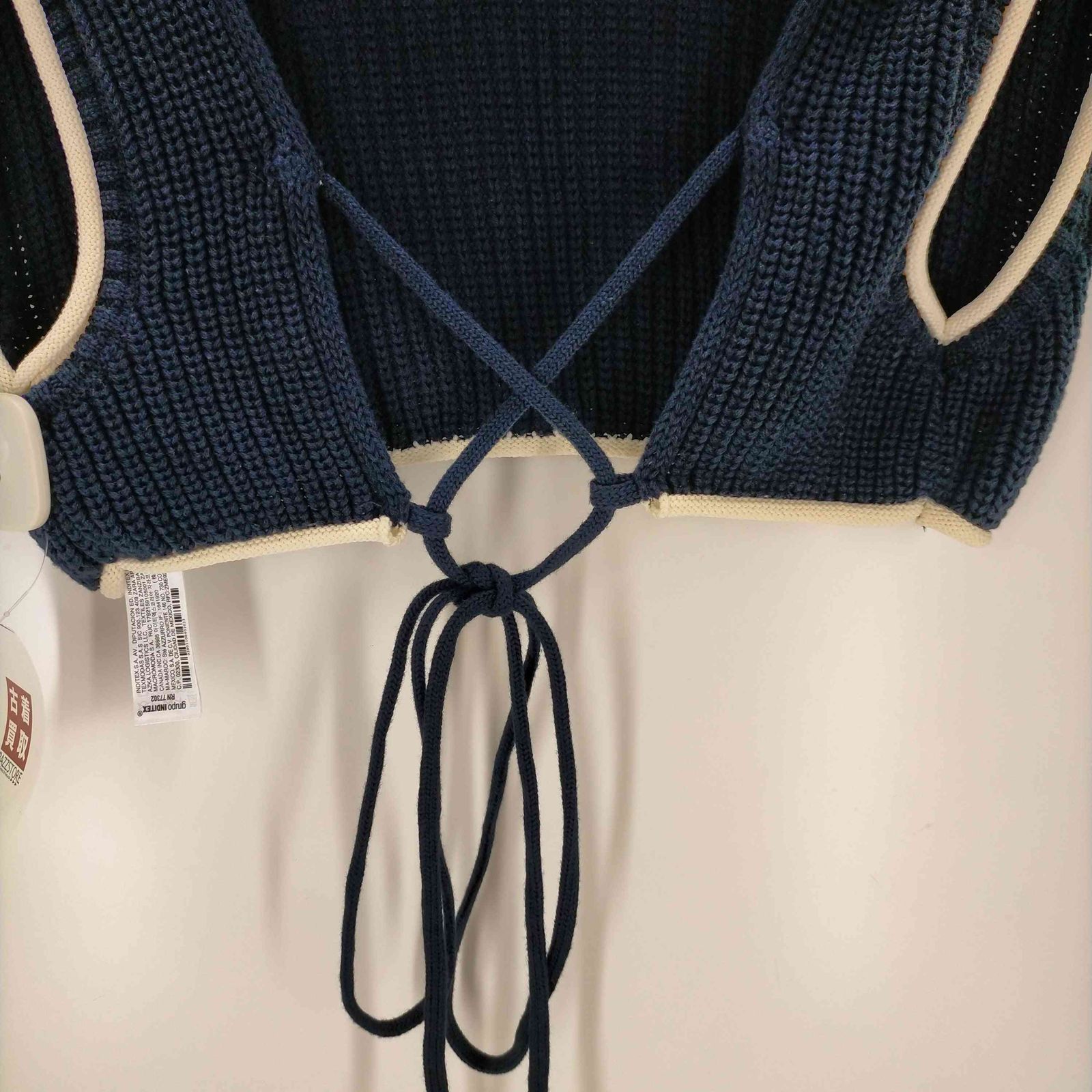 ザラ ZARA クロップドニットトップス レディース JPN：S - メルカリ