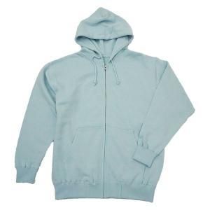【新品・5営業日で発送】ボンマックス 10オンスフードジップパーカ(ウラパイル (MS2134O) 色 : ソフトブルー サイズ : 3L 