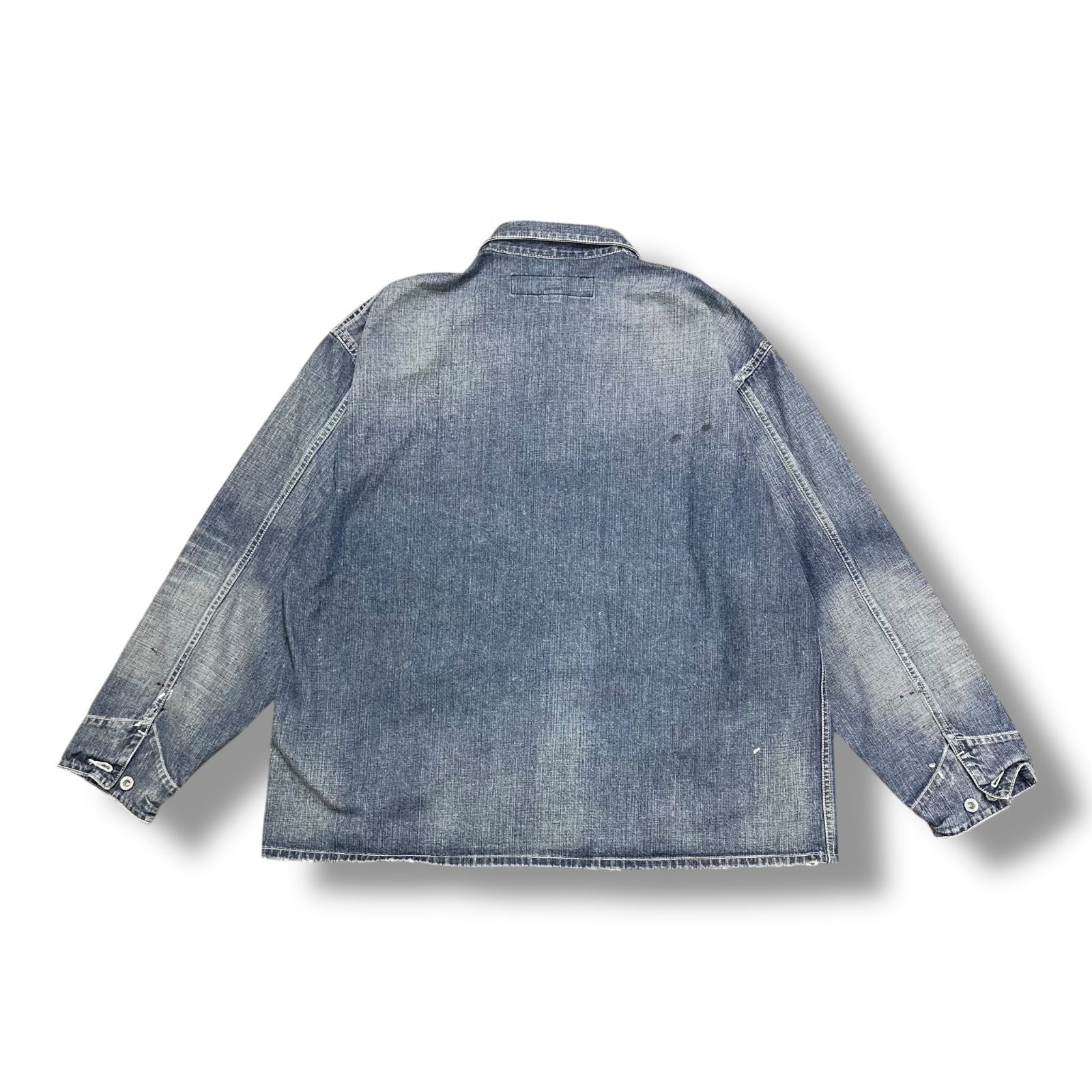 ジャケット・アウター NEIGHBORHOOD 24AW WASHED COVERALL JACKET NEIGHBORHOOD WASHED COVERALL