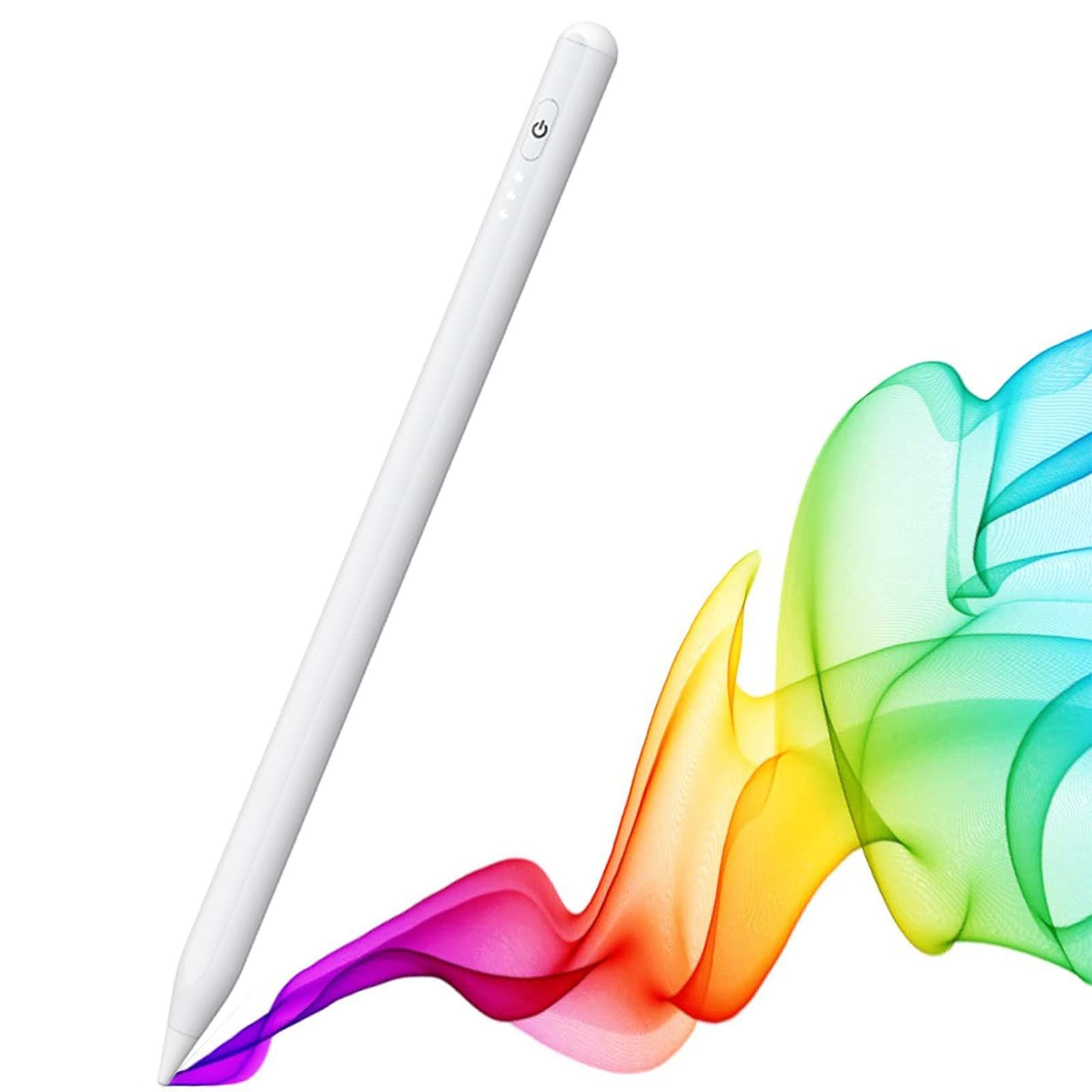 【在庫セール】パームリジェクション搭載 オート 超高感度 極細 1.7mm iPadペンシル 軽量 USB充電式 2018年以降iPad/iPad Pro/iPad air/iPad mini5対応 CQ004