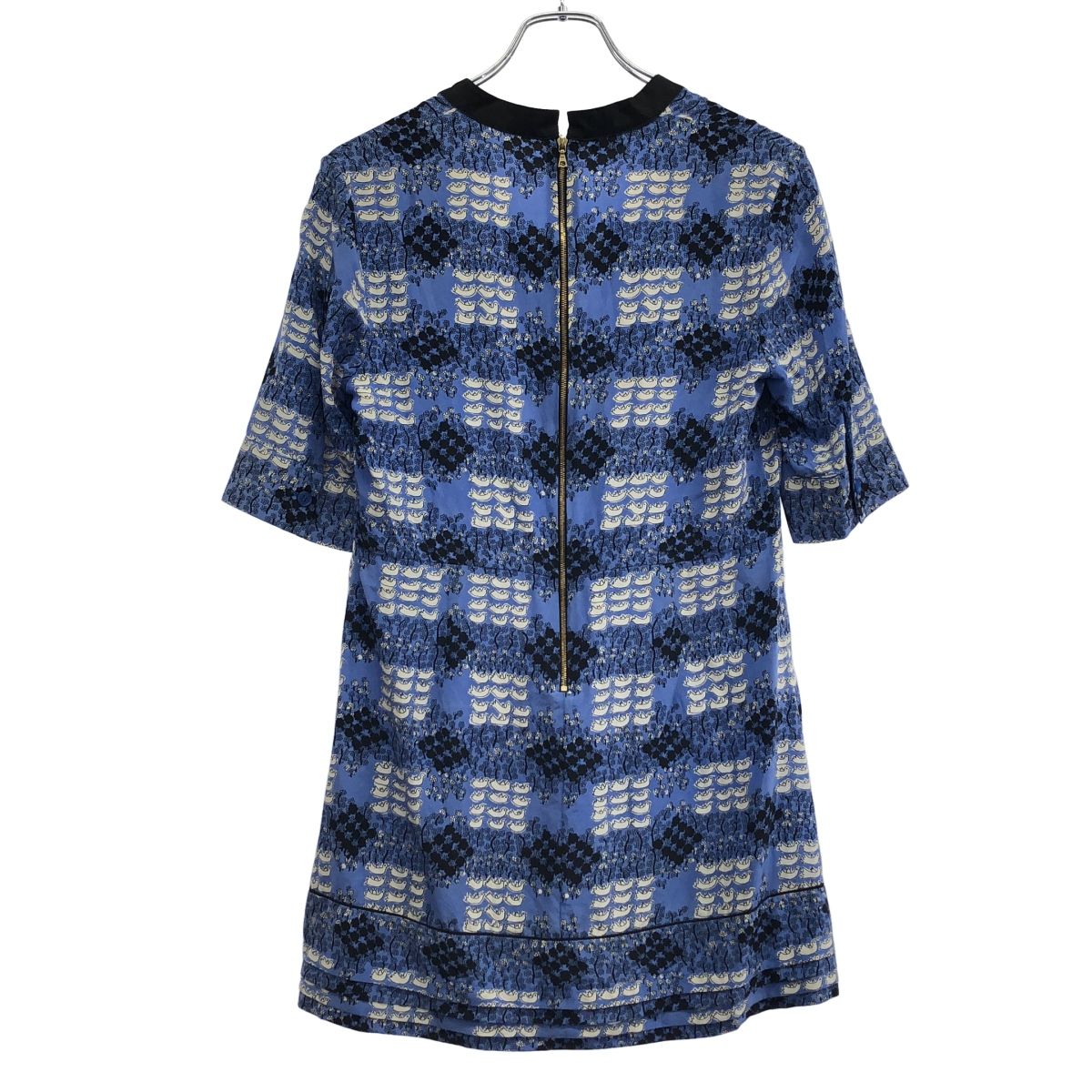 新品未使用品 MARNI マルニ　ワンピース MARNI - 【美品】 MARNI / マルニ | ニットカラー デザイン ミニ