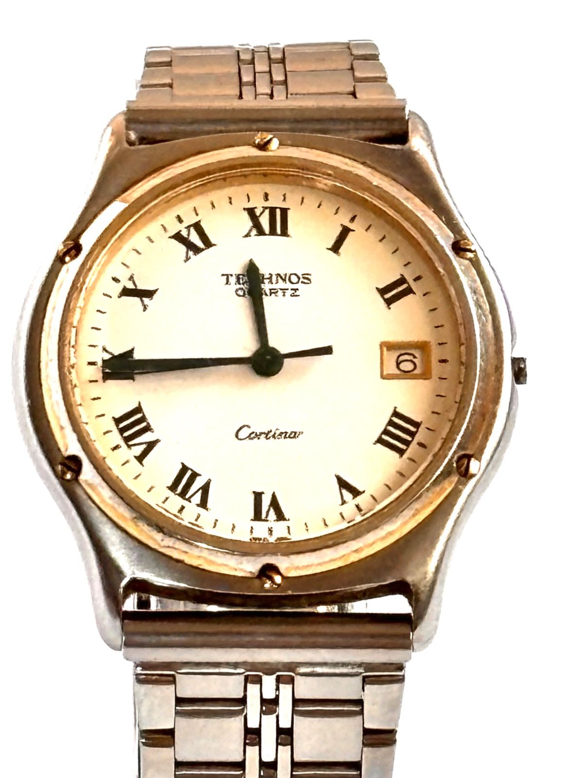 N*a様 【中古品・現状品】TECHNOS テクノス Cortina 腕時計 TECHNOS Cortina 時計 テクノス コルティナ ユニセックス腕時計