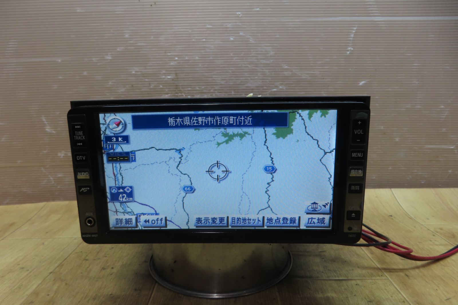 地図データ新 F2165|トヨタ純正 NHZN-W57 HDDナビ 地図2019年 地デジTVフルセグ対応 CD DVD再生OK