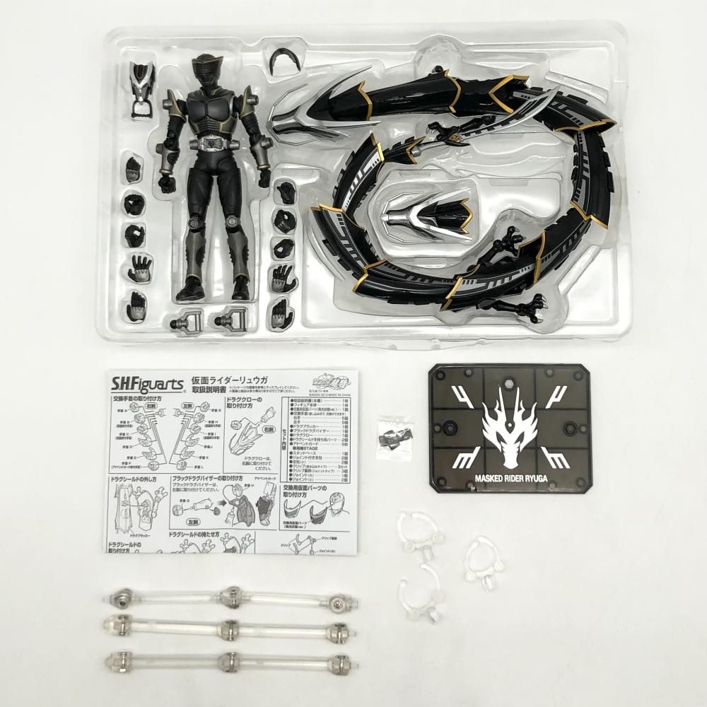 開封 バンダイ 劇場版 仮面ライダー龍騎 EPISODE FINAL S.H.Figuarts 仮面ライダーリュウガ-ドラグブラッカー 17 組み立て式フィギュア 景品フィギュア
