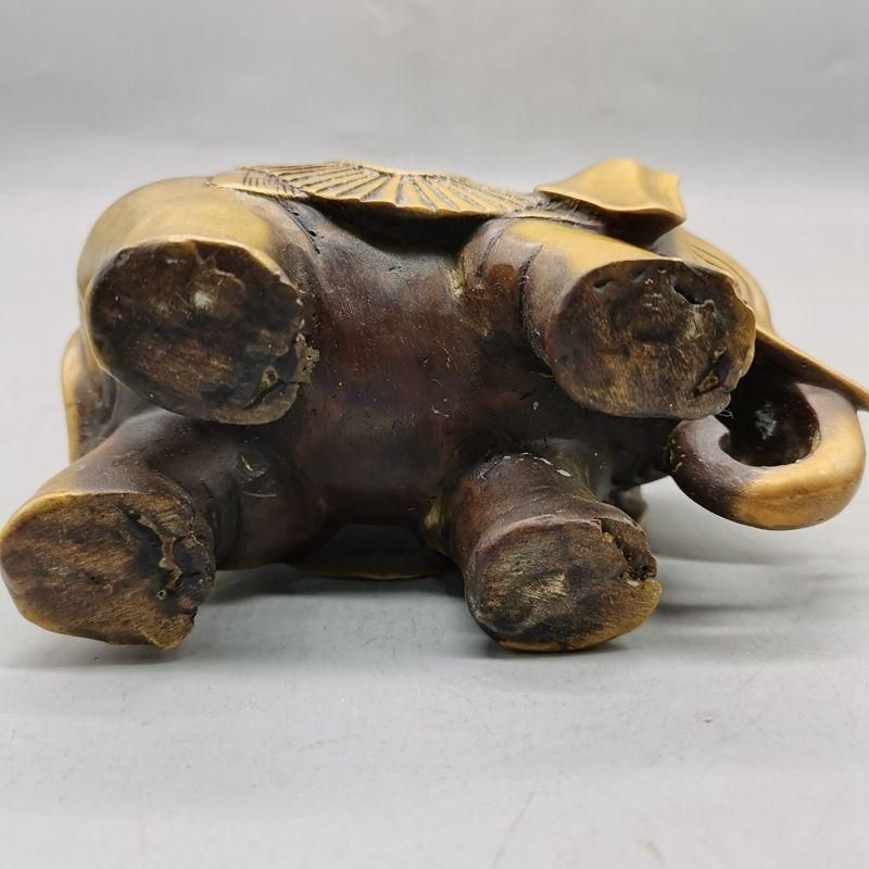 めでたい如意銅象 香炉 銅香炉 工芸品 美術品 置物 めでたい如意銅象 香炉 工芸品 美術品 置物 めでたい如意銅象