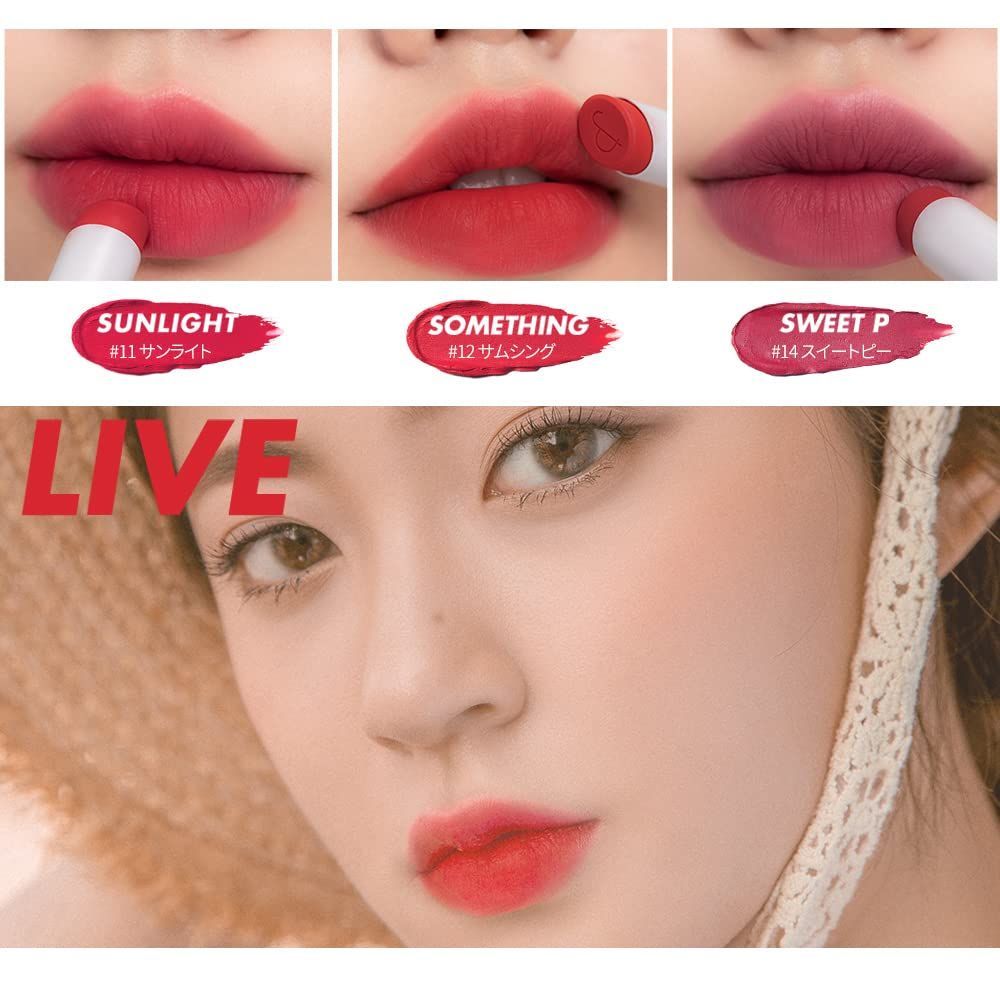 特価セール】rom&nd ZERO MATTE LIPSTICKロムアンド ゼロマットリップ