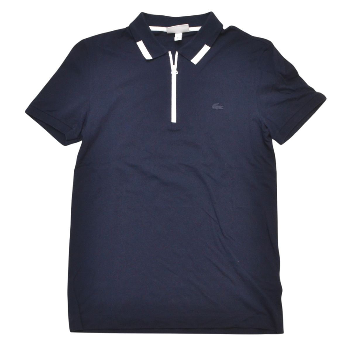 定価17600円 LACOSTE ラコステ LACOSTEMOTION止水ジップポロ 