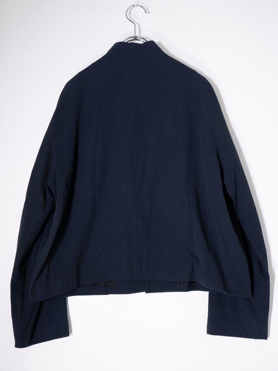 JURGEN LEHLヨーガンレール ウッドボタン スタンド ショートジャケット M LJKA79510