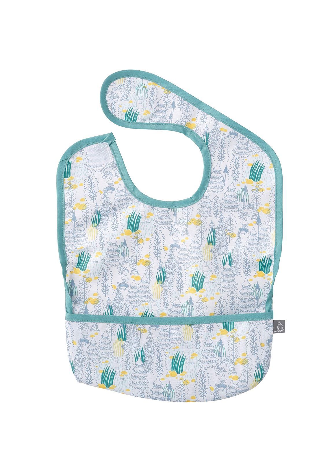 モミ グリーン お食事ビブ ムーミンベビー BABY MOOMIN