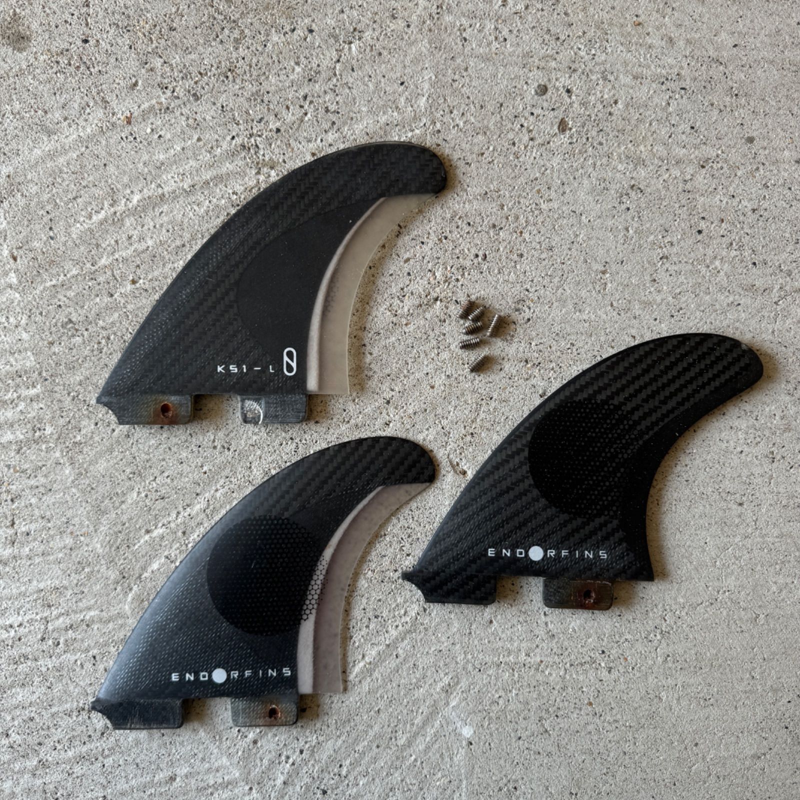 ENDORFIN エンダーフィン KS1 フィンMサイズ トライ FCS2対応 ENDOR