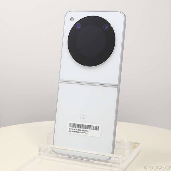 中古品〕 Libero Flip 128GB ホワイト YMLIBFLIP Y!mobile SIM