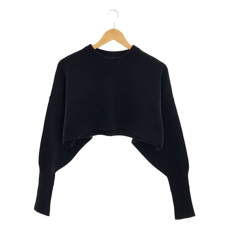 【美品】  CFCL / シーエフシーエル | WOOL MILAN TOP / ウール ニットプルオーバー | M | ネイビー | レディース CFCL / シーエフシーエル | WOOL MILAN TOP / ウール ニットプル