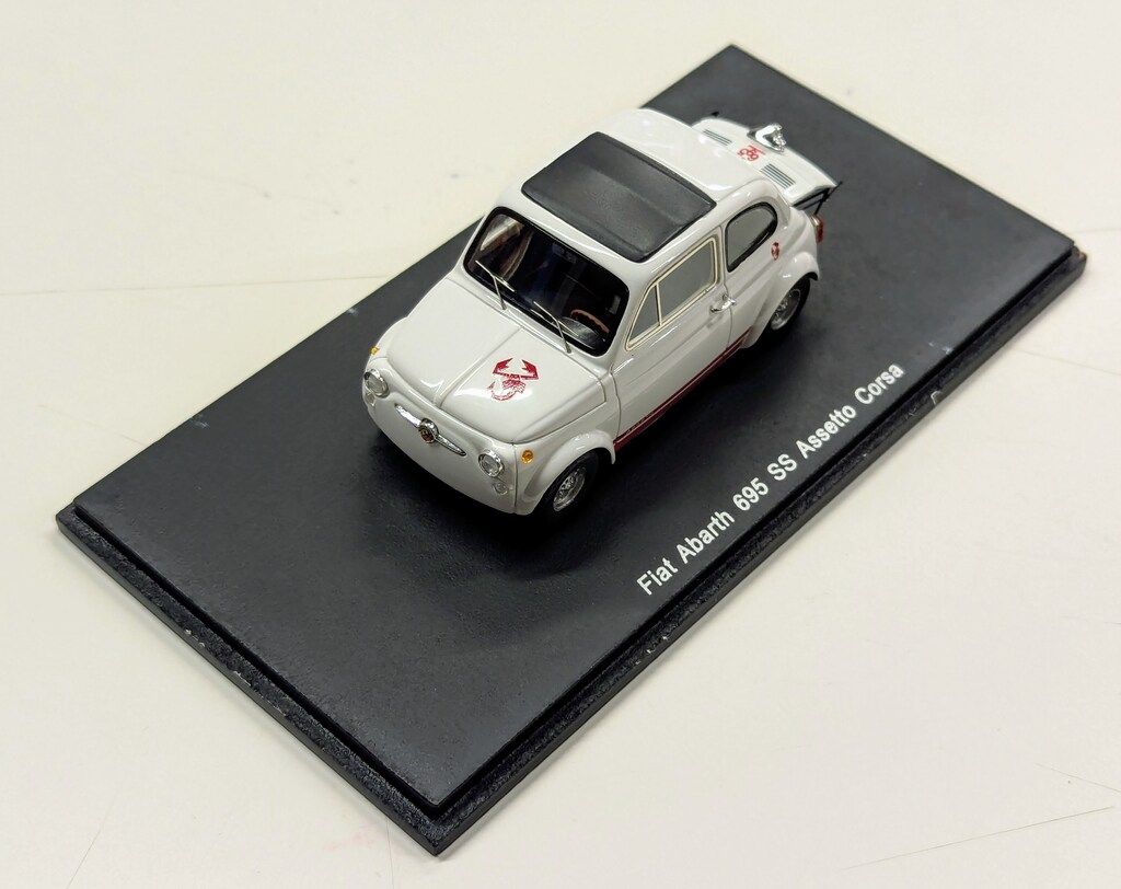 MINIMAX 1|43Spark model FIAT ABARTH 695 SS ASSETTO CORSA S1308