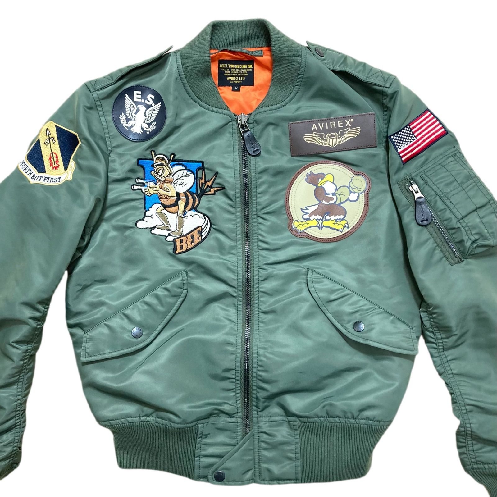 AVIREX / アヴィレックス L-2B フライトジャケット 334TH FIGTHER