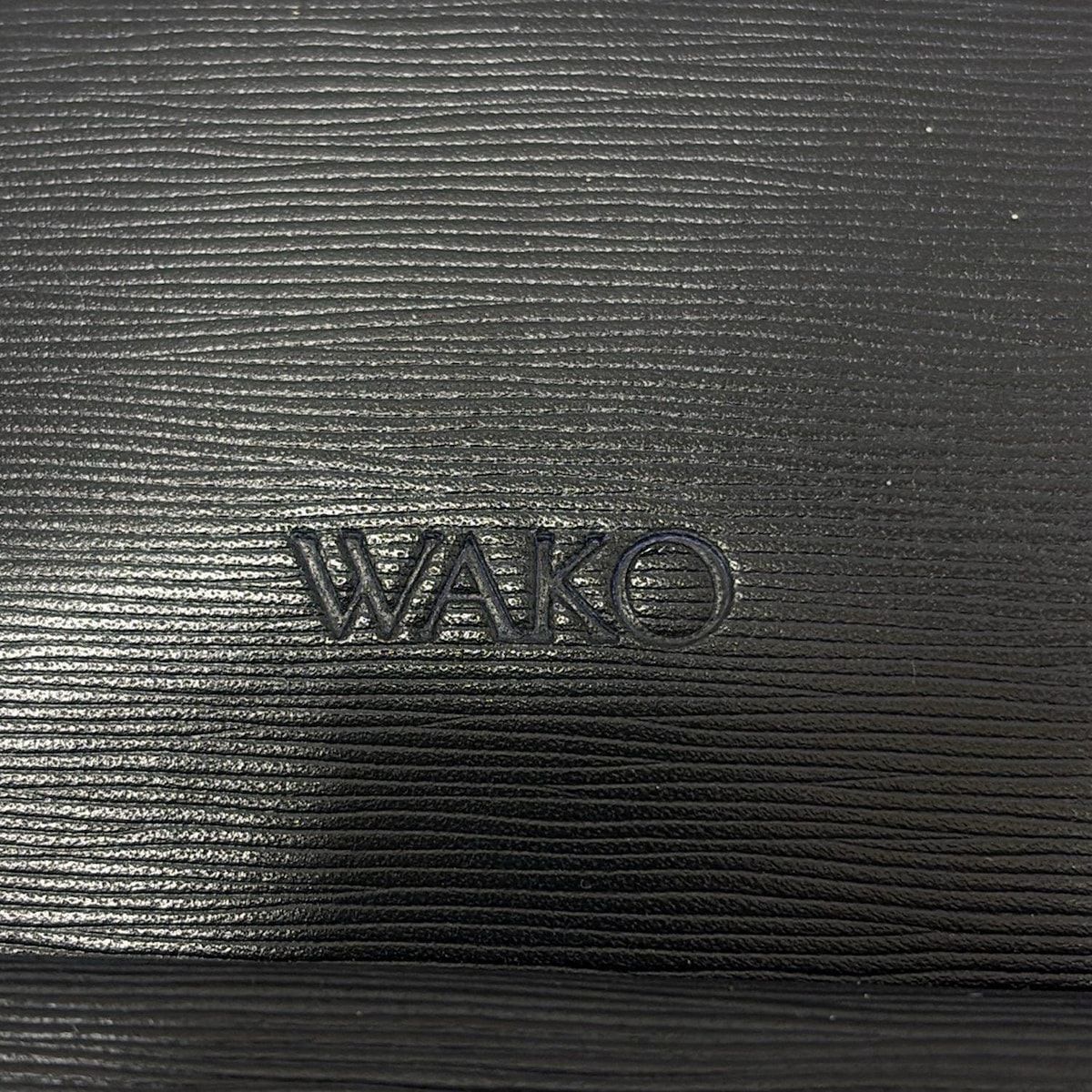 WAKO(ワコー) ハンドバッグ - ダークネイビー レザー - メルカリ