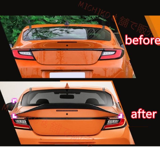 ルーフスポイラー 2色可選