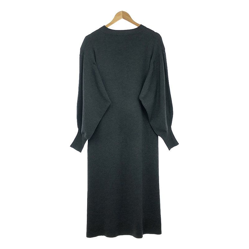 Curensology / カレンソロジー | パールフロントニットワンピース | F