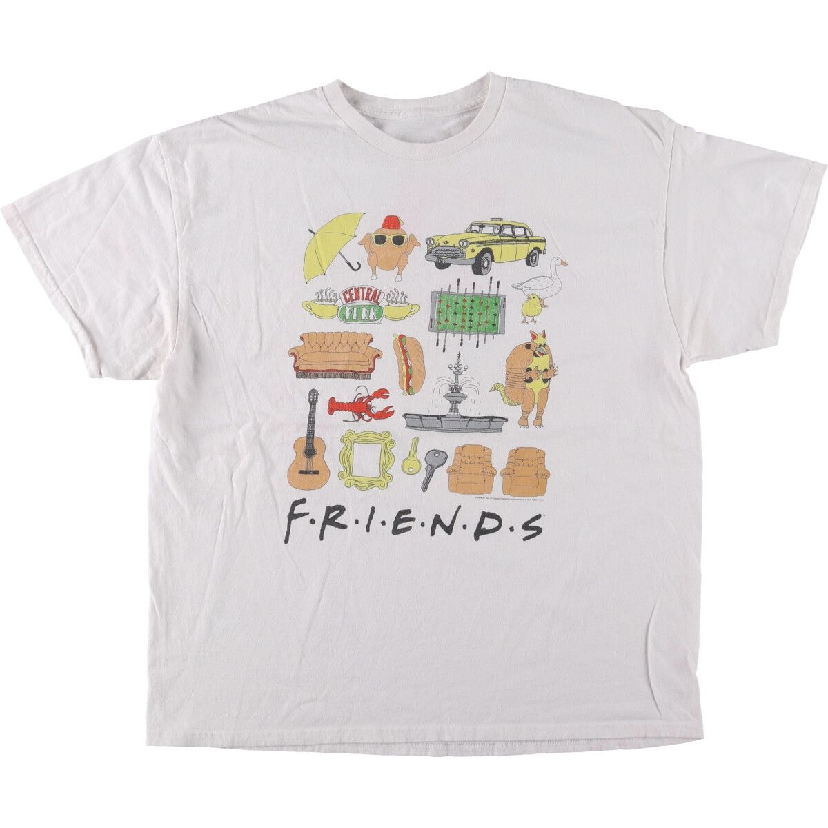 古着 FRIENDS フレンズ 映画 テレビドラマ ムービーTシャツ メンズXL相当/eaa481562