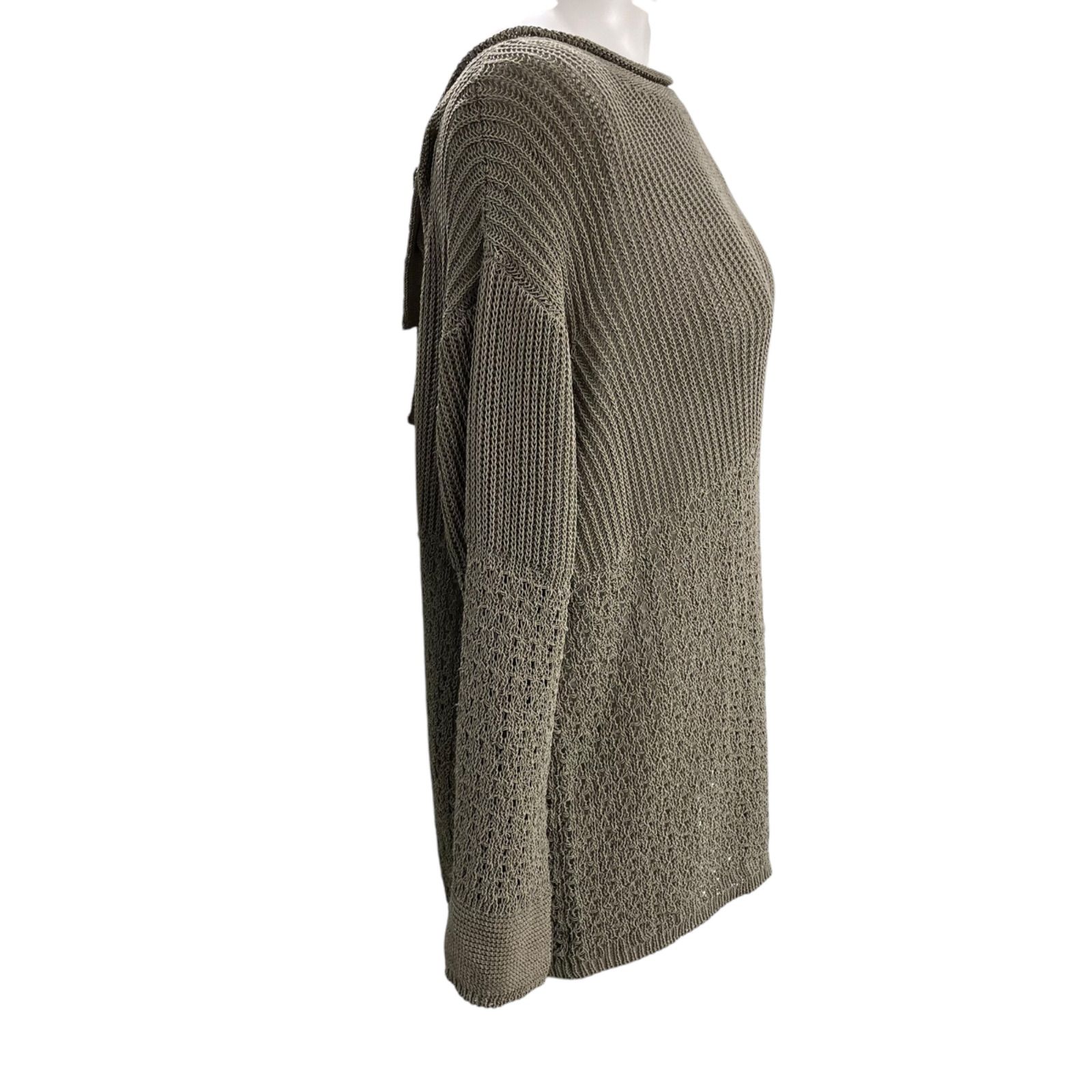 Max Mara 高級白タグ サマーニット プルオーバー レーヨン混