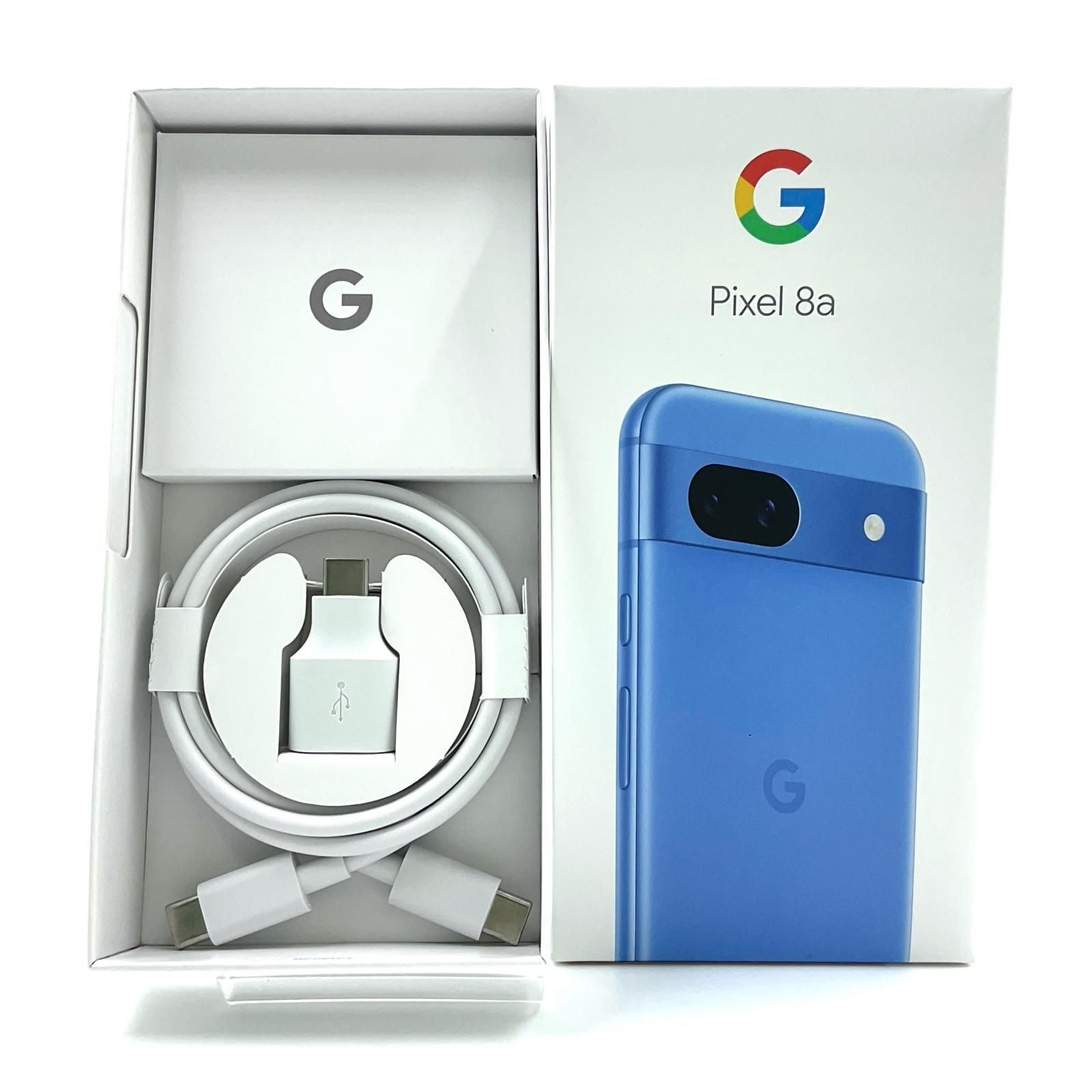 Google Pixel 8a 128GB Bay Softbank G576D 白ロム 超美品 動作