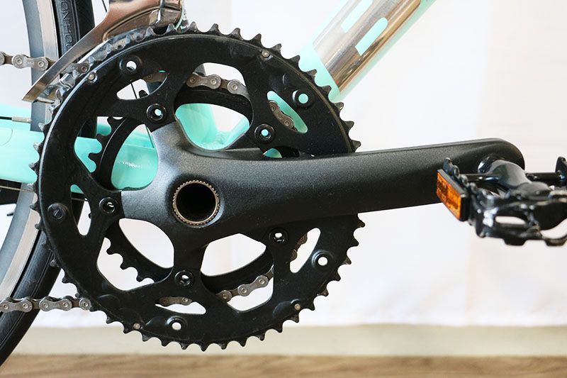 中古並品 Bianchi ビアンキ VIA NIRONE 7 MS-R9 ロードバイク