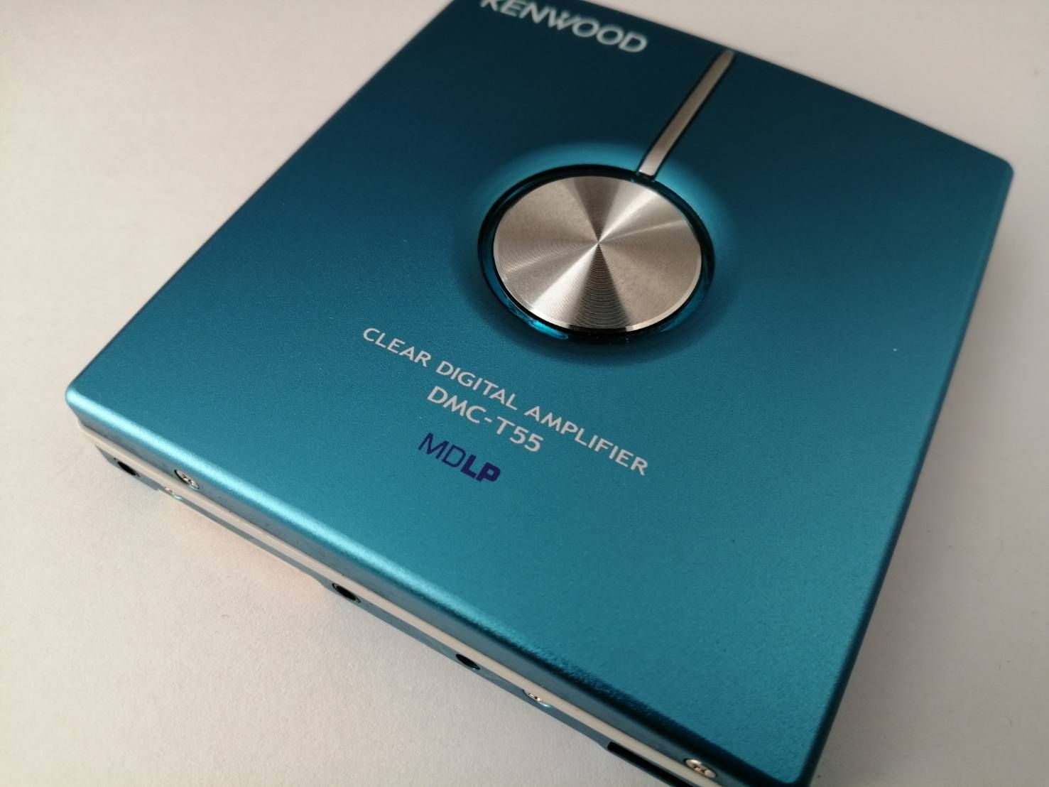 ケンウッド ポータブルMDプレーヤー DMC-T55 ブルー - メルカリ