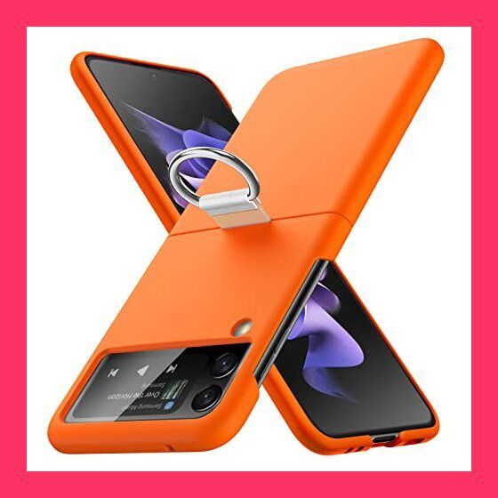 Galaxy Z Flip3 5G ケース リング SC-54B SCG12 耐衝撃 TPU Galaxy Z Flip3 5G ケース リング SC-54B SCG12 耐衝撃 TPU