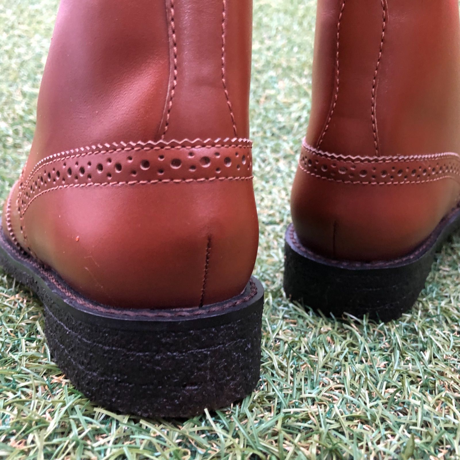 新同37 JM by.JOHNNY MOKE メダリオンショートブーツ D51 新同37 JM by.JOHNNY MOKE メダリオンショートブーツ D51 - メルカリ