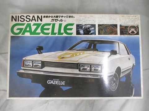 未組立 プラモデル バンダイ 1|20 ニッサン ガゼール