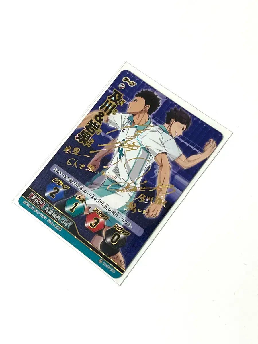 ハイキュー バボカ 秘バボ サイン入り 及川＆岩泉