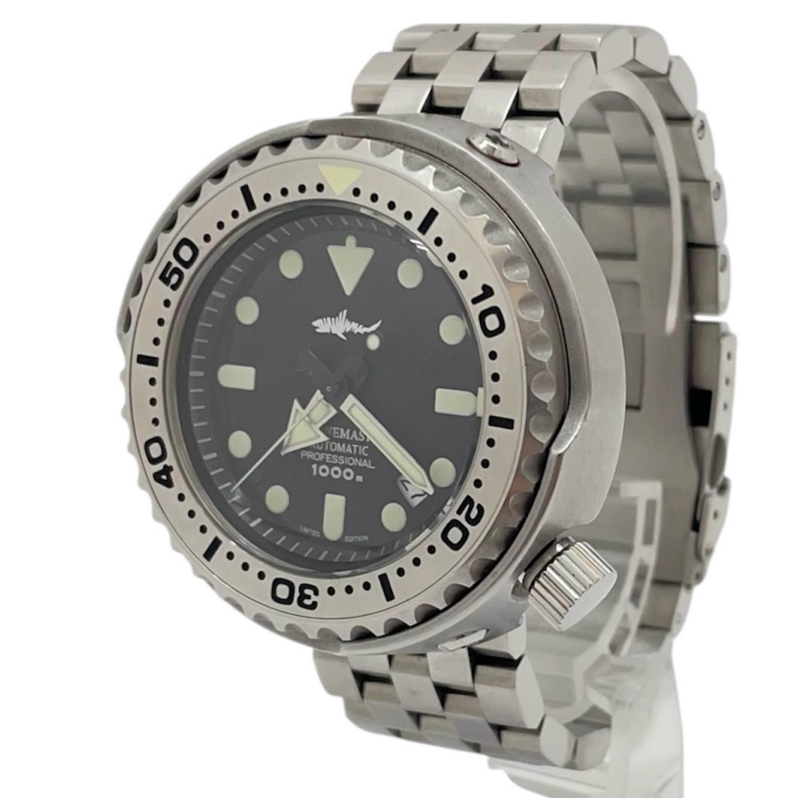 HEIMDALLER | ヘイムダール ダイバーズウォッチ 腕時計 ブラック×シルバー 尾張小牧店