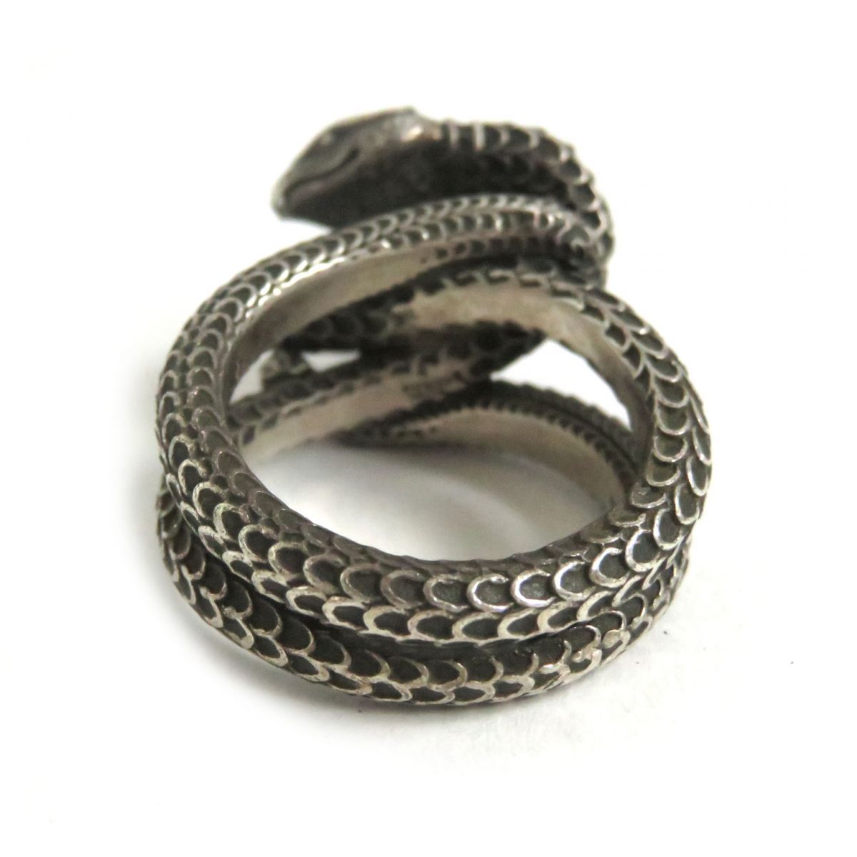 美品□GUCCI グッチガーデン 525177 スネークモチーフ Ag925  