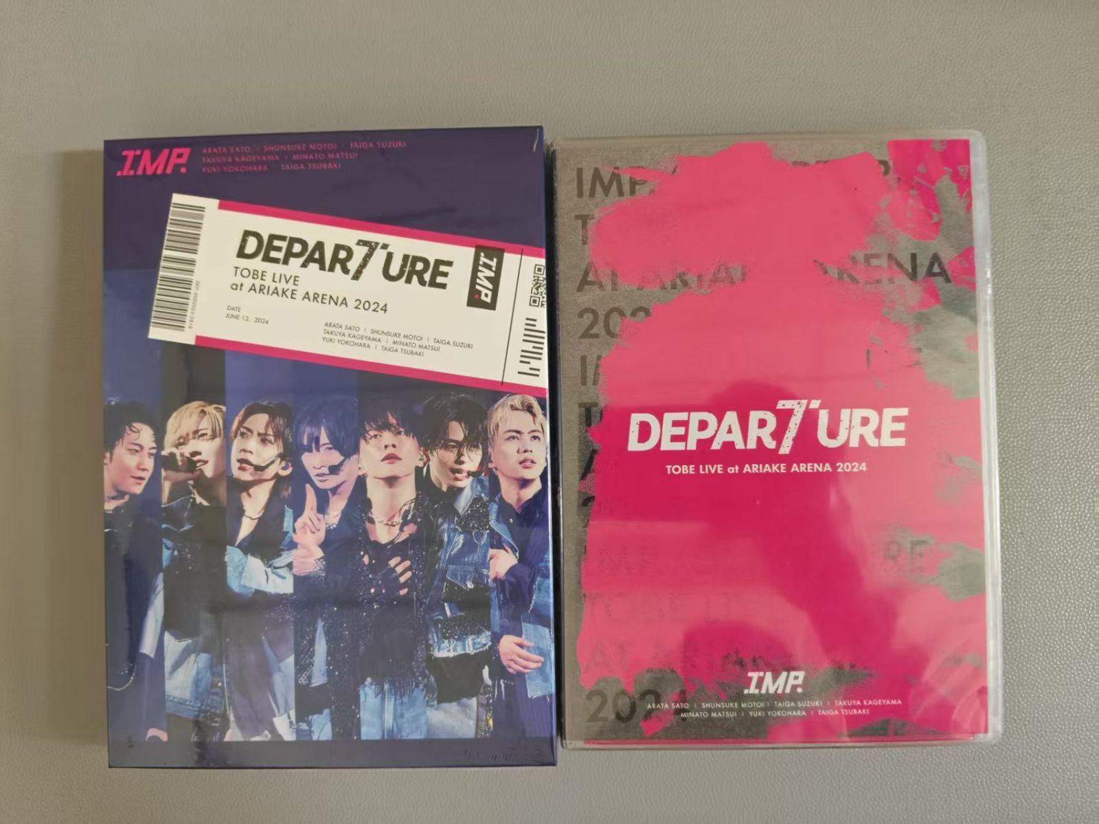 DEPAR7URE IMP CD 3枚セット DEPAR7URE IMP CD(3形態まとめ買い特典付》「DEPARTURE」初回