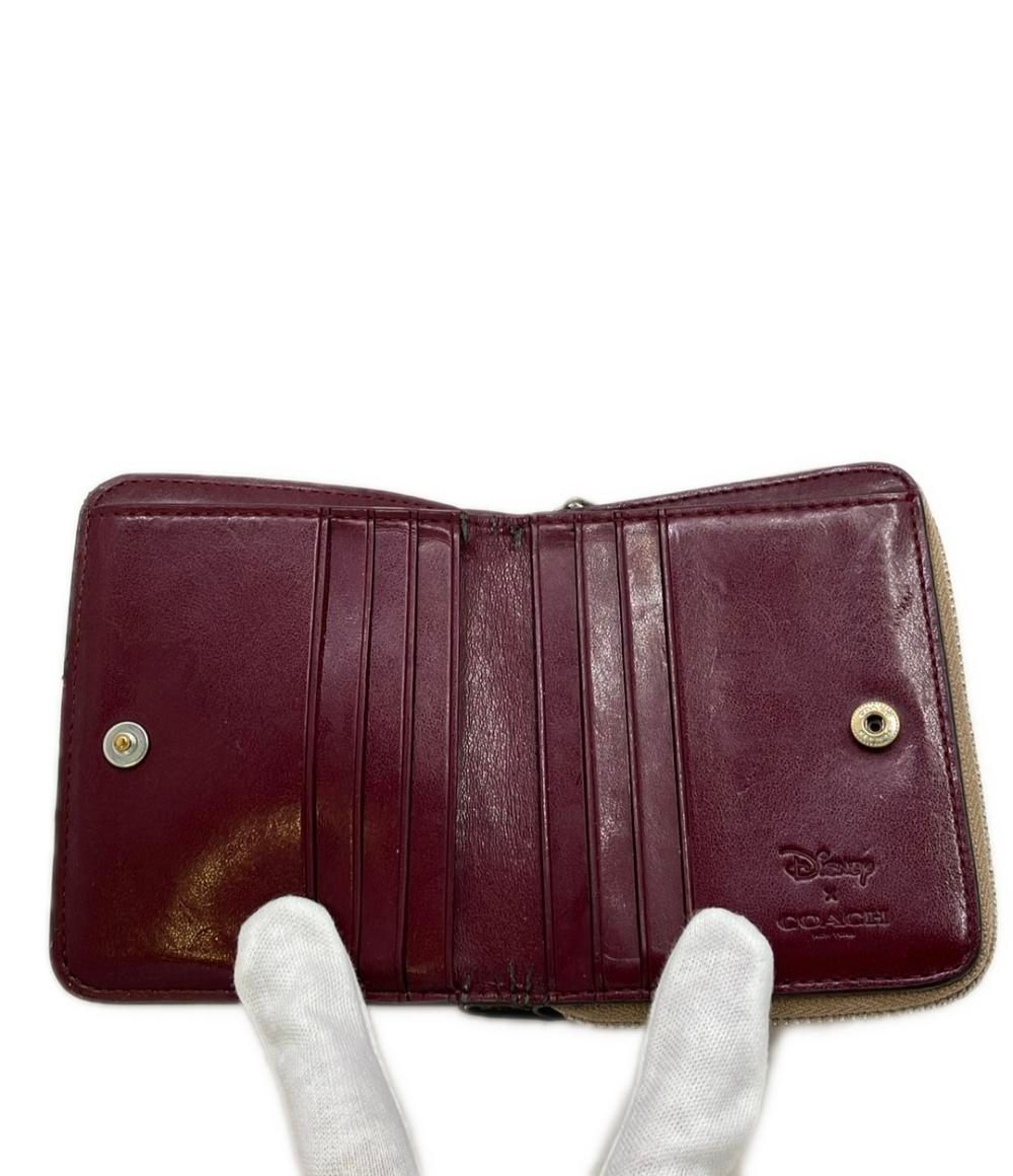 ⭐極美品⭐COACH×ディズニー チューバッカ 二つ折り財布 ブラウン