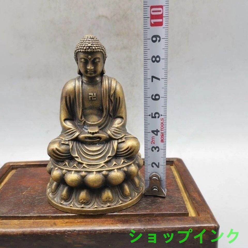如来様仏像  仏教美術  仏像  銅製  工芸品 美術品 置物 仏教美術 大日如来仏様 銅製 銅器 現代工芸品 美術品 置物