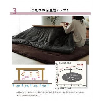 大判ふっくら敷きカーペット 大判 大判ドーク ブラウン 約220×300cm 5996959 MARWIL-DEMENAGEMENTS_CH