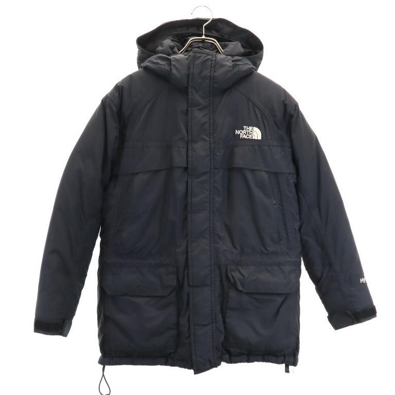 ノースフェイス アウトドア ダウンジャケット L/G ブラック THE NORTH FACE キッズ 古着 【240105】