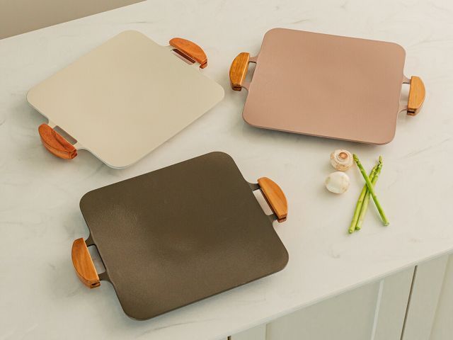 高級感 Dr.HOWS ソリッド グリルパン ホワイト 全品送料無料!