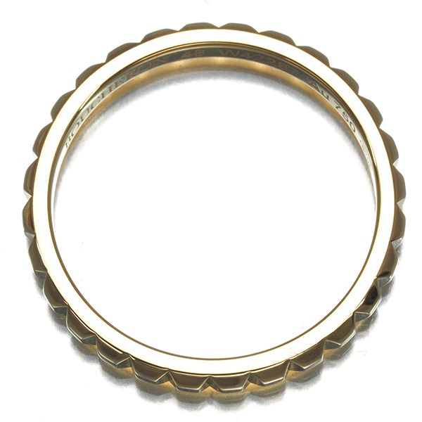 ブシュロン リング キャトルクルドパリ ポワントドディアマン スモール 48号 K18YG 177754