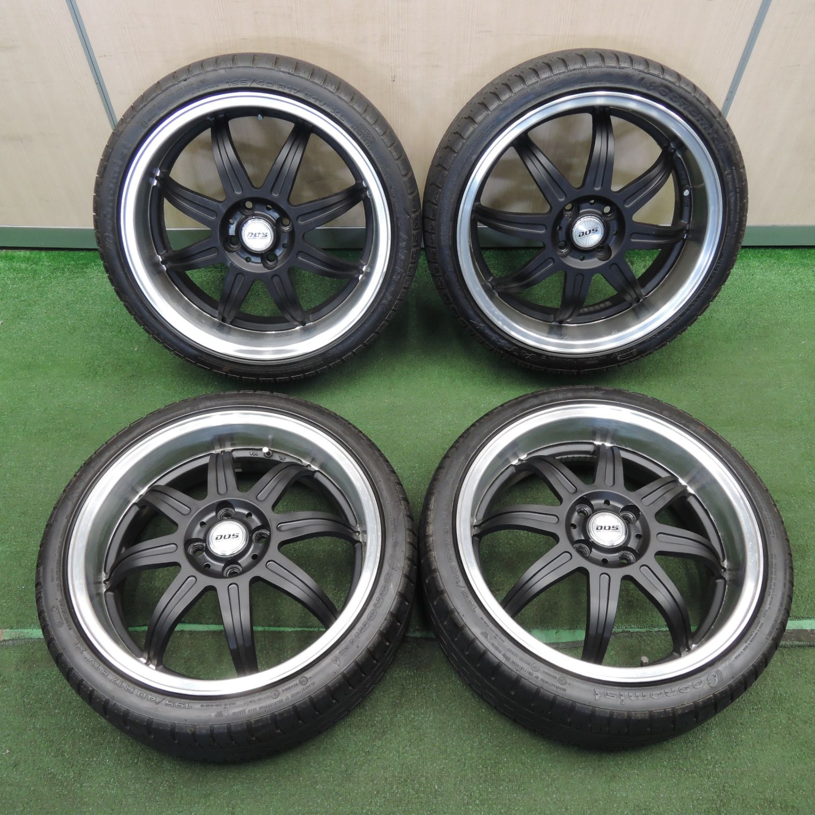 195-35/18 ATRエコノミスト 中古2本バリ山